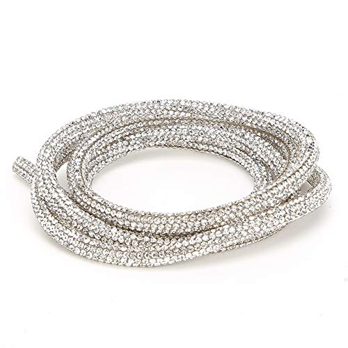 Strasssteine Seilband DIY Nähen Hochzeitskleid Kostüm Dekoration Accessoires Aus Strass und Schlauchmaterial In 6 Stilen Für Brautkleider und Abendmode von AMAKO
