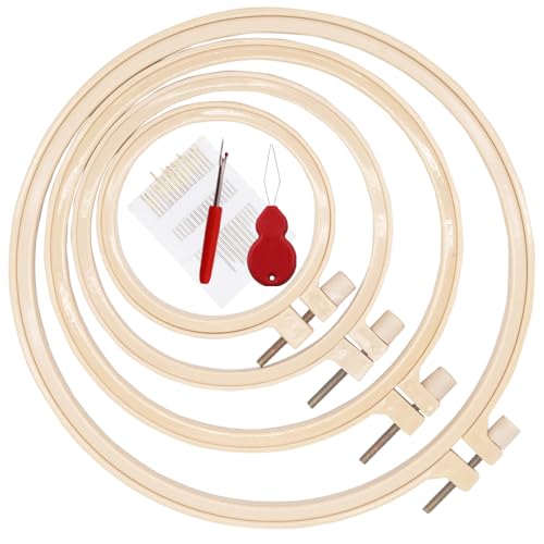 4 gelbe Kunststoff farbige Stickerei Kreuzstich Rahmen, Sticknadeln, 1 Nadelfäden Werkzeug und 1 Kreuzstich Aufwickel 4 gelbe Kunststoff farbige Stickerei Kreuzstich Rahmen, Sticknadeln, 1 Nadelfäden Werkzeug und 1 Kreuzstich Aufwickel von AMANDELIZABE