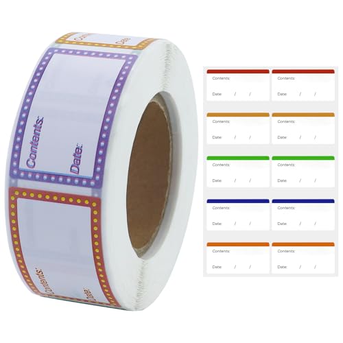 Gefrieretiketten, 500 Stück Lebensmitteldatum-Etiketten 25 x 40 mm Klebeetiketten zum Beschriften Self-Adhesive Jar Labels Food Freezer Labels Handmade Marmeladen Aufkleber Blank Labels Bag Labels Gefrieretiketten, 500 Stück Lebensmitteldatum-Etiketten 25 x 40 mm Klebeetiketten zum Beschriften Self-Adhesive Jar Labels Food Freezer Labels Handmade Marmeladen Aufkleber Blank Labels Bag Labels von AMANDELIZABE