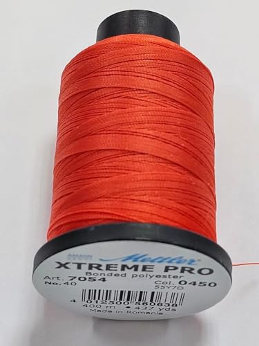 AMANN Mettler Hochleistungsgarn Polstergarn Outdoor 40, 400m 0450 paprika von AMANN Group