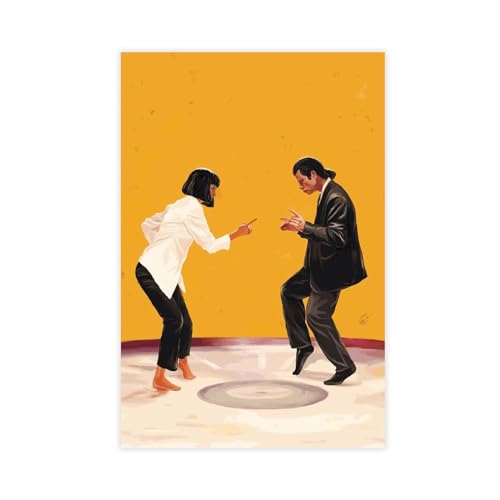AMATWI Pulp Fiction Filmposter, Leinwandposter, Wandkunst, Dekordruck, Gemälde für Wohnzimmer, Schlafzimmer, Dekoration, ungerahmt, 40 x 60 cm, 50 Stück AMATWI Pulp Fiction Filmposter, Leinwandposter, Wandkunst, Dekordruck, Gemälde für Wohnzimmer, Schlafzimmer, Dekoration, ungerahmt, 40 x 60 cm, 50 Stück von AMATWI