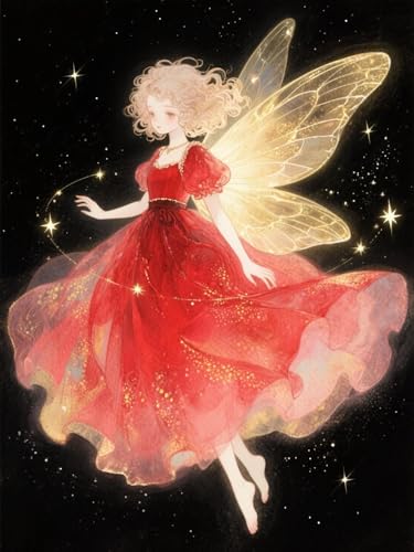 AMBATTERY Kreuzstich Stickpackung, Fantasie-Mädchen 11CT DIY Gestempelte Kreuzstich-Sets Stickset Sticken Set Cross Stitch Kit 40x50cm AMBATTERY Kreuzstich Stickpackung, Fantasie-Mädchen 11CT DIY Gestempelte Kreuzstich-Sets Stickset Sticken Set Cross Stitch Kit 40x50cm von AMBATTERY