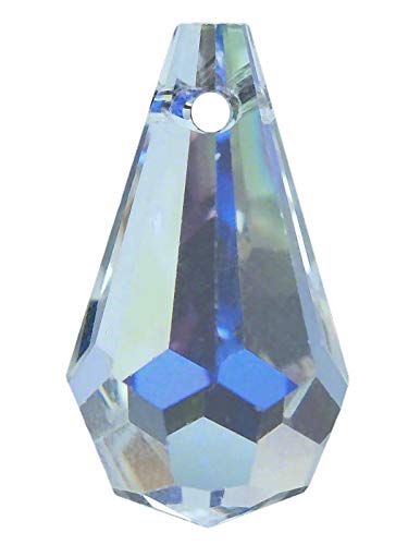 AMBROS - Kristall 10x Wiener Birnel 20mm Crystal AB 30% PbO ~ Fengshui Suncatcher von AMBROS - Kristall