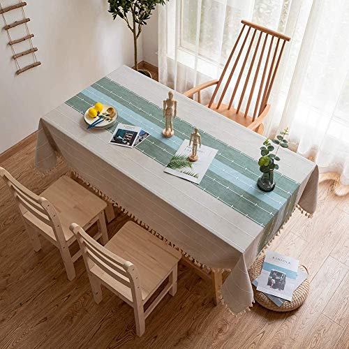AMCER Outdoor Tischdecke 60x110cm, Auslaufsichere Esstischdecke, Schmutzabweisend Ölbeständig Schimmelbeständig Anti Fading, Für Home Küche,Esszimmer,Hof - Grün AMCER Outdoor Tischdecke 60x110cm, Auslaufsichere Esstischdecke, Schmutzabweisend Ölbeständig Schimmelbeständig Anti Fading, Für Home Küche,Esszimmer,Hof - Grün von AMCER