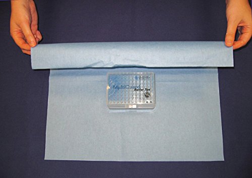 AMCOR 095050 Sterilisationsfolie DEXTEX 1, 1000 x 1000 mm, Blau von AMCOR