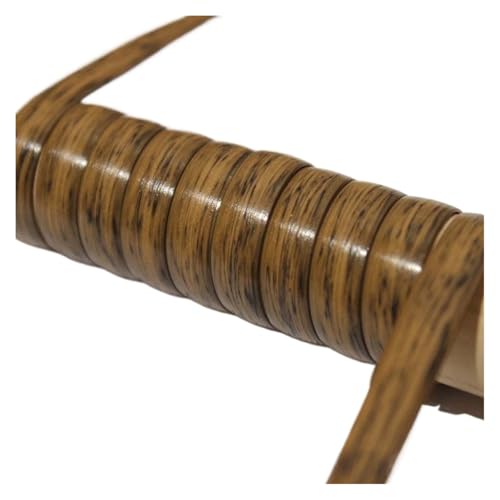 AMENGJ Rattan 500 g flaches/rundes Synthetisches PE-Rattanmaterial for Weben, handgefertigt, DIY, Kunststoffrohr, Seil, Strick, Reparatur, Stuhl, Tisch, Sofa, Korb polyrattan Reparatur(Color 3) von AMENGJ