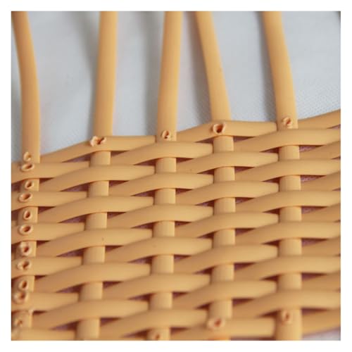 AMENGJ Rattan 500g PE Flache Synthetische Rattan Material Handgemachte Weben Seil Möbel Bett Sofa Stuhl Tisch Korb DIY polyrattan Reparatur(Color 3) von AMENGJ