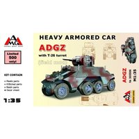Heavy Armored Car ADGZ with T-26 turret( field mod) von AMG