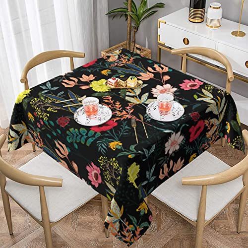 AMINNU Bunte Boho-Tischdecke, quadratisch, wasserdicht, knitterarm und langlebig, waschbar, geeignet für Restaurants, Küchen und Partys. AMINNU Bunte Boho-Tischdecke, quadratisch, wasserdicht, knitterarm und langlebig, waschbar, geeignet für Restaurants, Küchen und Partys. von AMINNU