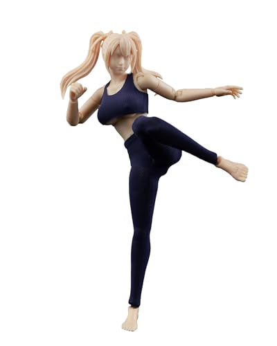 AMITD 1/12 Maßstab FeMännliche Aktionsfigur,6inch Flexible Young Girl Figure Körper Doll with Kopfskulptur&Replaceable Chest Clothes Accessory Collection AMITD 1/12 Maßstab FeMännliche Aktionsfigur,6inch Flexible Young Girl Figure Körper Doll with Kopfskulptur&Replaceable Chest Clothes Accessory Collection von AMITD