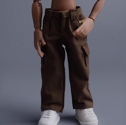 AMITD 1/12 Scale Male Clothes, Workwear Pants with Pockets Clothes for 6-inches Man Action Figure Body, 1/12 Man Action Figure Cargo Tactical Pants Trousers Clothing Costume (Long Coffee Without Belt) AMITD 1/12 Scale Male Clothes, Workwear Pants with Pockets Clothes for 6-inches Man Action Figure Body, 1/12 Man Action Figure Cargo Tactical Pants Trousers Clothing Costume (Long Coffee Without Belt) von AMITD