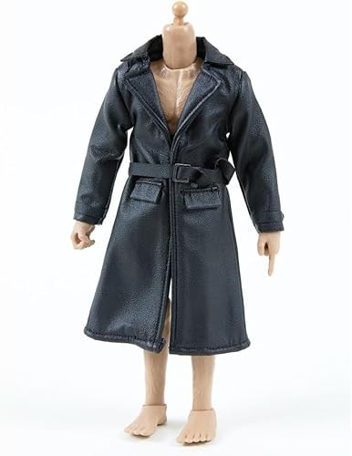 AMITD 1/12 Scale Male Clothes,Figure Doll Clothes Jacket Leather Long Coat Costume for 6" Male Soldier Action Figure AMITD 1/12 Scale Male Clothes,Figure Doll Clothes Jacket Leather Long Coat Costume for 6" Male Soldier Action Figure von AMITD