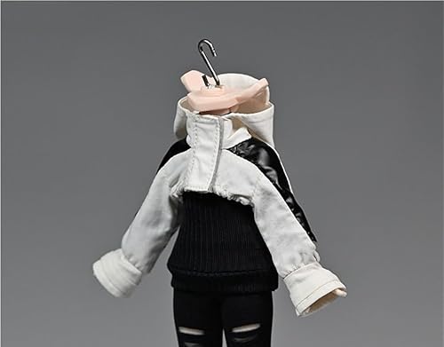 AMITD 1/12 Scale Soldier Figure Clothes Short Jacket Knitwear for 6" Movable Doll Miniatures Accessories(Black) von AMITD