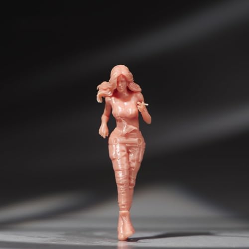 AMITD 1/18 Scale Unpainted Sexy Standing Female Model Toy Figure, Smoking Female Street in Thinking Posture Model Figurine, Handsome Girl Collectible Figurine AMITD 1/18 Scale Unpainted Sexy Standing Female Model Toy Figure, Smoking Female Street in Thinking Posture Model Figurine, Handsome Girl Collectible Figurine von AMITD