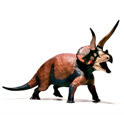 AMITD 1/35 Triceratops Figure Realistic Ceratopsidae Dinosaur PVC Collector Toys Animal Model Decoration Gift for Adult (Dominant) von AMITD