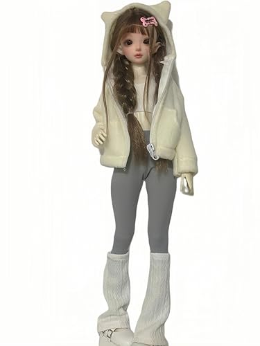 AMITD 1/4 BJD Doll Clothes Set Ball Jointed Doll Fashion Handmade Pretty Fashionable Clothes for 16-18 inches BJD Dolls (G) von AMITD