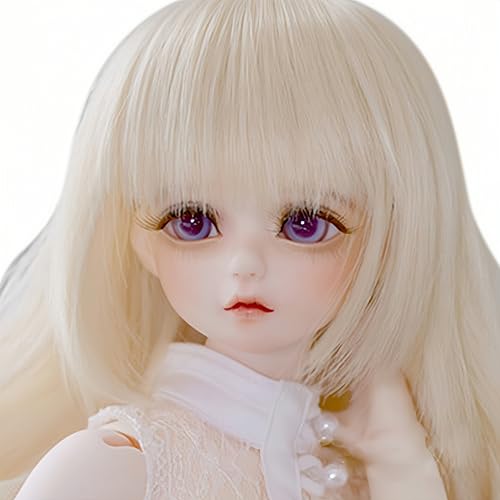 AMITD 1/4 BJD-Puppe, 16 Zoll, Anime-Kugelgelenkpuppe, SD-Puppe, Handgemalte Schminke, Sammlerfigur, Dekoration für zu Hause und Geschenkset (K) von AMITD
