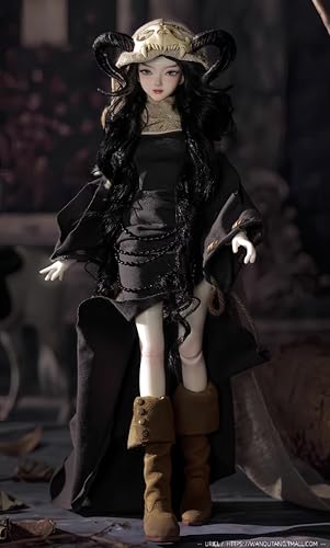 AMITD 1/4 Bjd Doll Fashion Anime Ball Jointed Dolls Cute Resin Action Figure Handmade Makeup,Home Decor,Collectible Gift Sets (Q) von AMITD