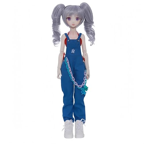 AMITD 1/4 Bjd Doll Fashion Anime Ball Jointed Dolls Cute Resin Action Figure Handmade Makeup,Home Decor,Collectible Gift Sets (T) von AMITD
