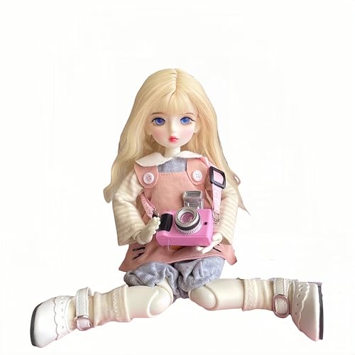 AMITD 1/6 BJD Doll Kawaii Ball Joint Doll Handmade Makeup 11.8 Inches Collectible Cartoon Dress up Dolls Best Gift (N) von AMITD