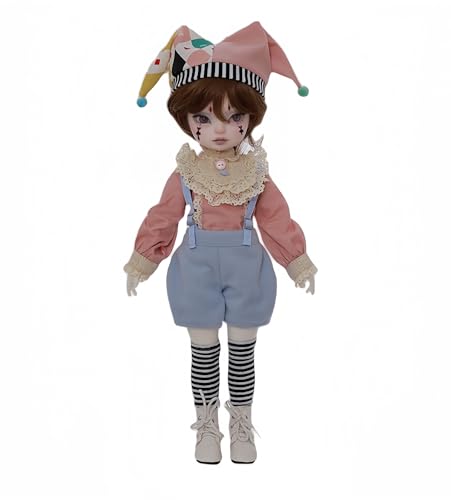 AMITD 1/6 BJD-Puppe, Kugelgelenkpuppe, Hartholz, Handgemalte Schminke, Sammlerfigur, Geschenkset (L) von AMITD