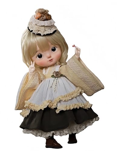 AMITD 1/6 Bjd Doll Anime Ball Jointed Doll SD Dolls Resin Action Figure Handmade Makeup,Home Decor,Collectible Gifts Set (L) von AMITD