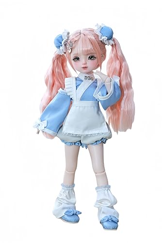 AMITD 1/6 Bjd Doll Ball Joint Doll Resin Handmade Makeup Collectable Action Figure The Best Gift Set (F) von AMITD