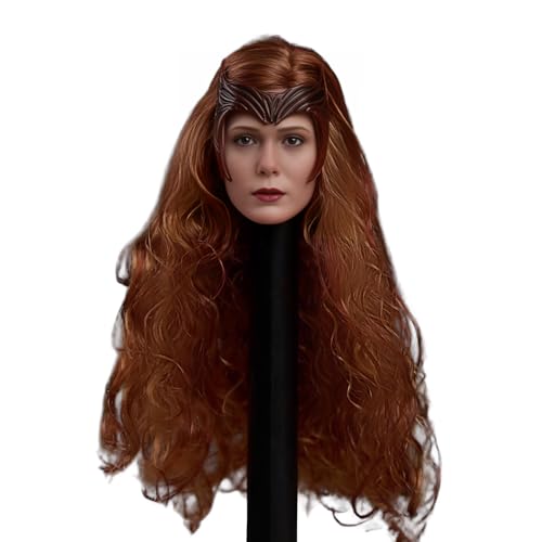 AMITD 1/6 Maßstab Weibliche Kopfskulptur,Beauty European Girl Planted Hair Head Carved Carving for 12inch PH TBL JO Weibliche Soldier Action Figure AMITD 1/6 Maßstab Weibliche Kopfskulptur,Beauty European Girl Planted Hair Head Carved Carving for 12inch PH TBL JO Weibliche Soldier Action Figure von AMITD