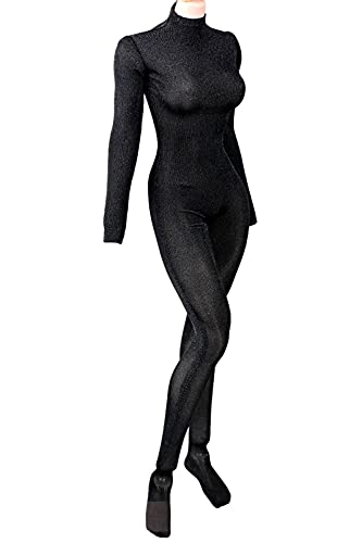AMITD 1/6 Scale Clothes Viscose Fibre Elastic Tights for 12 inch Sexy Female collectable Action Figures Black von AMITD