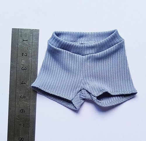 AMITD 1/6 Scale Female,Figure Doll Clothes Knit Shorts Costume for 12" Female Soldier Action Figure(Blue) von AMITD