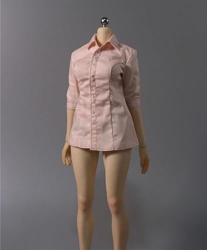 AMITD 1/6 Scale Female,Figure Doll Clothes Shirt Dress Costume for 12" Female Soldier Action Figure(Pink) von AMITD