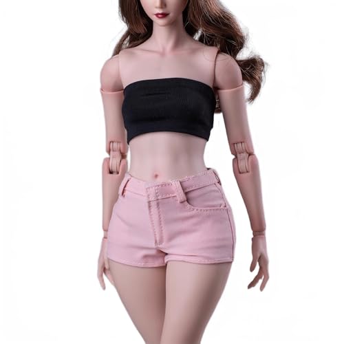 AMITD 1/6 Scale Female Clothes hot Pants minishorts for 12 inch Woman Action Figure pink AMITD 1/6 Scale Female Clothes hot Pants minishorts for 12 inch Woman Action Figure pink von AMITD