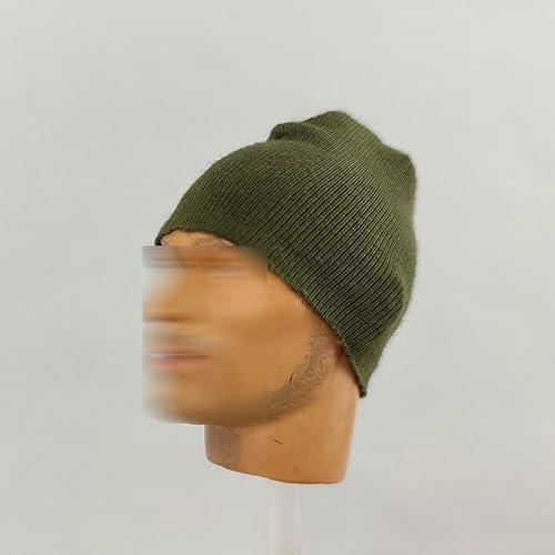 AMITD 1/6 Scale Male,Figure Doll Knitted Hat Knit Accessory for 12" Male Soldier Action Figure(Green) von AMITD