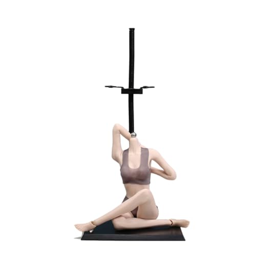 AMITD 1/6 weiblicher Körper, 12" Super Flexible Asian Type, JIAOUDOLL Seamless Narrow Shoulders, Middle Bust, Detachable Feet (New Pale Skin, JOQ-10C) von AMITD