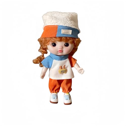 AMITD 1/8 BJD-Puppe, Kugelgelenkpuppe, Modedoll, 9 Zoll Vinyl SD-Puppe, Sammlerfigur, Das Beste Geschenkset (J) von AMITD