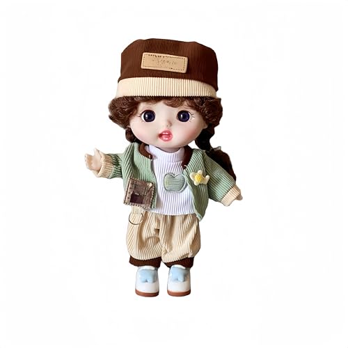 AMITD 1/8 BJD-Puppe, Kugelgelenkpuppe, Modedoll, 9 Zoll Vinyl SD-Puppe, Sammlerfigur, Das Beste Geschenkset (N) von AMITD