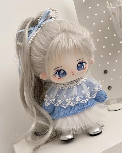 AMITD 20cm Plush Doll with Skeleton,Cute Anime Cotton Dolls,8 inch,Kawaii Dress up Collection Gift (C) von AMITD