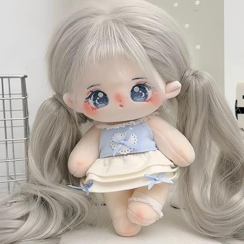 AMITD 20cm Plush Doll with Skeleton,Cute Anime Cotton Dolls,8 inch,Kawaii Dress up Collection Gift (G) von AMITD