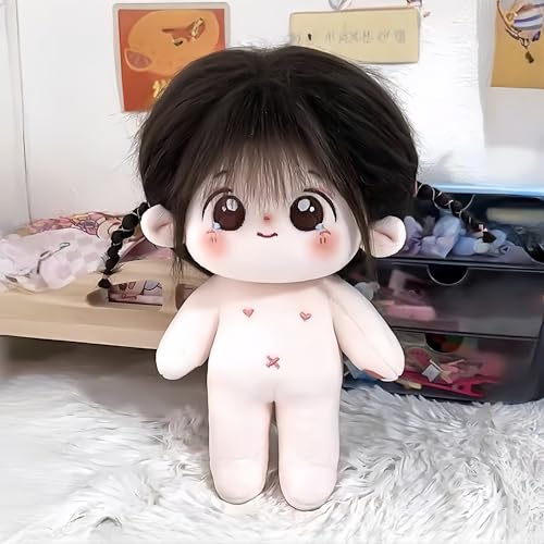 AMITD 20cm Plush Doll with Skeleton,Cute Anime Cotton Dolls,8 inch,Soft Stuffed Dress Up Doll,Collection Gift (U) von AMITD