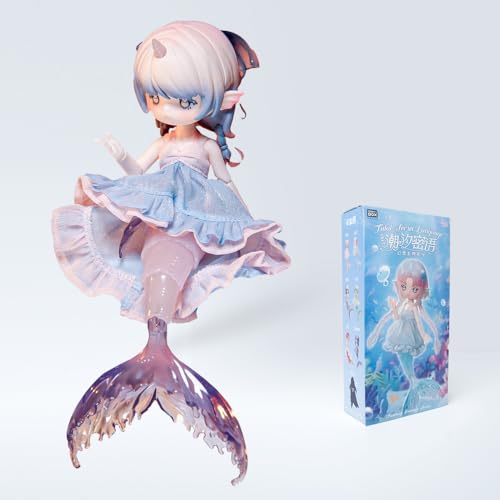 AMITD Antu Mermaid Series Action Figures 1/12 BJD Dolls Cute Figures with Doll Clothes Collectibles Birthday Gift (Single Box) von AMITD