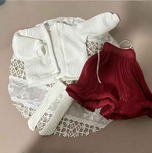 AMITD BJD Doll Clothes Handmade Fashions Clothes Suitable Cardigan Dress for 1/4 BJD Dolls (F) von AMITD