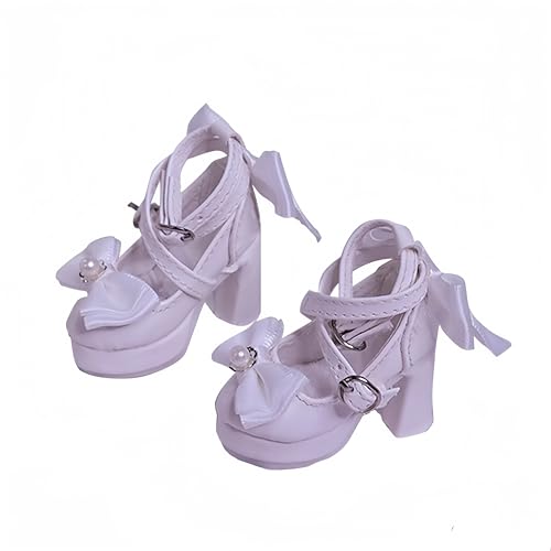 AMITD BJD Doll Shoes Beautifully Crafted high Heels for 1/4 18 inch BJD SD Doll Gifts for Doll Lovers (G) von AMITD