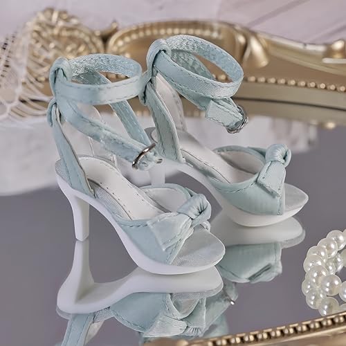 AMITD BJD Doll Shoes Beautifully Crafted high Heels for 1/4 18 inch BJD SD Doll Gifts for Doll Lovers (M) von AMITD