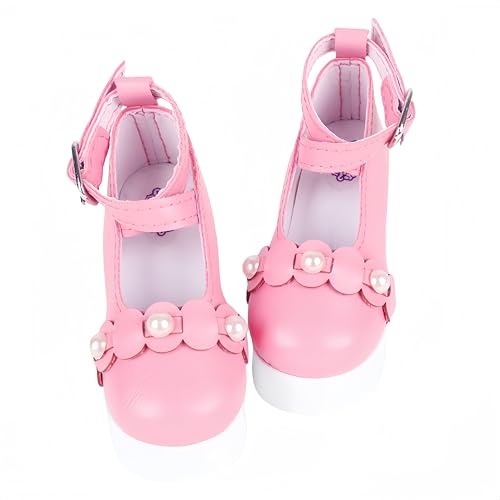 AMITD BJD Doll Shoes Carefully Crafted Fashionable high Heels for 1/3 24 inch 60cm BJD SD Doll Gifts for Doll Lovers (Q) von AMITD