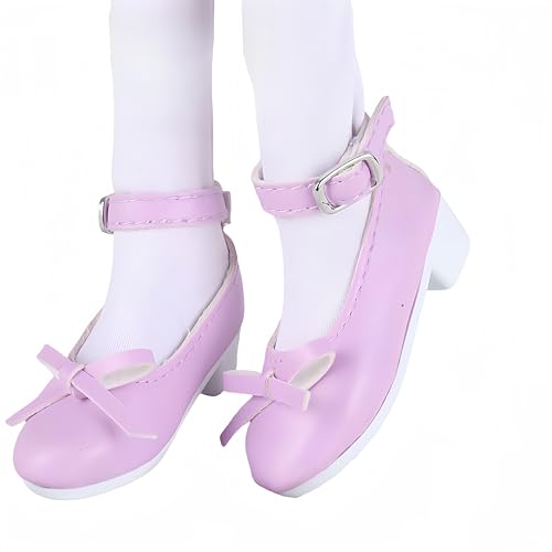 AMITD BJD Doll Shoes Carefully Crafted Stylish Low Heels for 1/3 24 inch 60cm BJD SD Doll Gifts for Doll Lovers (P) von AMITD