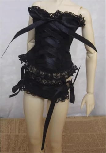 AMITD BJD Dolls Clothes of 1/3 1/4 1/6 Dolls Underwear Underpants O3P4 for 60 cm/ 45 cm/30 cm Dolls Clothing BJD Doll Accessories(Black,1/3) von AMITD