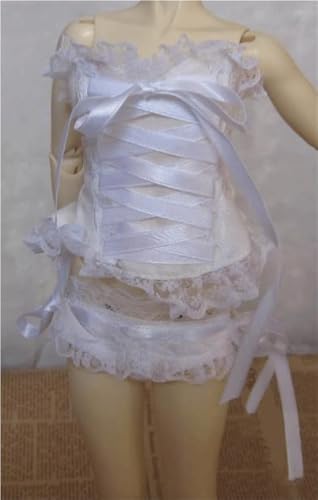 AMITD BJD Dolls Clothes of 1/3 1/4 1/6 Dolls Underwear Underpants O3P4 for 60 cm/ 45 cm/30 cm Dolls Clothing BJD Doll Accessories(White,1/6) von AMITD