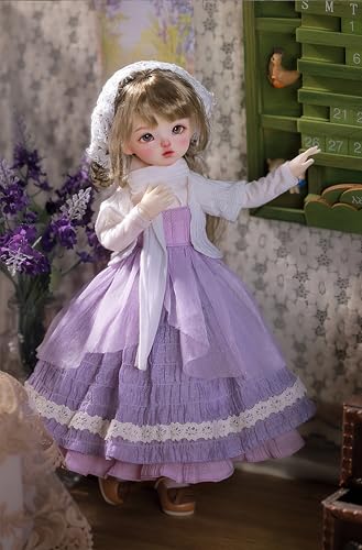AMITD Bjd Doll 1/6 Fashion Anime Ball Jointed Dolls Resin Action Figure Handmade Makeup,Fashionable Doll,Gifts (G) von AMITD