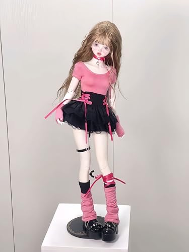 AMITD Bjd Doll Clothes,Ball Jointed Doll Clothes,Handmade,Fashion Dresses. for 1/4bjd Doll (Pink) von AMITD