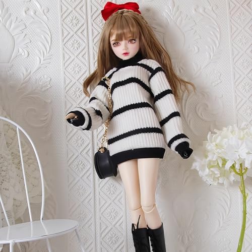 AMITD Bjd Doll Clothes,Ball Jointed Doll Clothes,Handmade,Many Styles, for 1/3 1/4 1/6 bjd Doll (D, 1/4) von AMITD